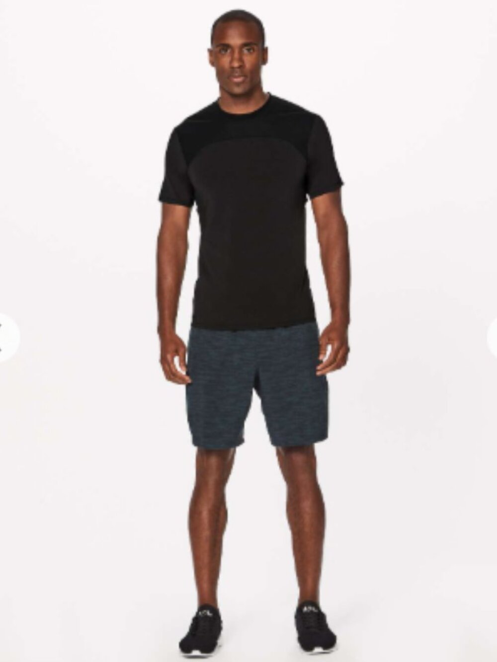 Lululemon License to Train Short-Sleeve Shirt, Black - Size XL